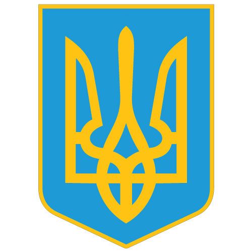 Табличка на стіну “Тризуб” жовто-блакитна